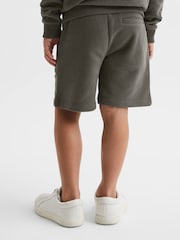 Reiss Olive Henry Drawstring Jersey Shorts - Image 5 of 6