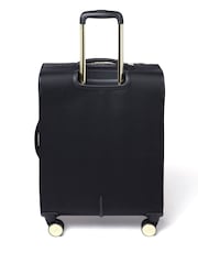Dune London Black Oriel Monogram 66cm Medium Suitcase - Image 2 of 4