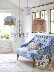 Shabby Chic by Rachel Ashwell® White Rosalina Chandelier Ceiling Light - Image 6 of 6