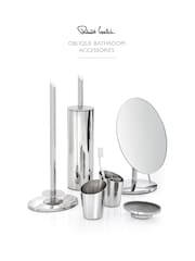 Robert Welch Silver Oblique V Toilet Roll Holder Floor Standing - Image 4 of 4