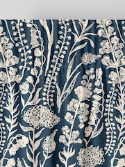 Blue Jarrod Made To Measure 100% Cotton Curtains - Image 6 of 9