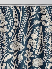 Blue Jarrod Made To Measure 100% Cotton Curtains - Image 8 of 9