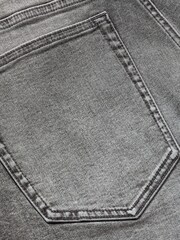 Temno siva - Raztegljive denim kratke hlače - Slika 4 iz 5