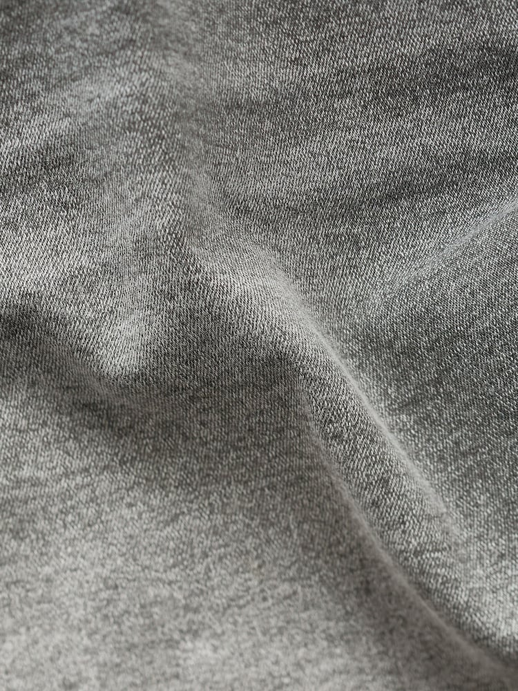 Temno siva - Raztegljive denim kratke hlače - Slika 5 iz 5
