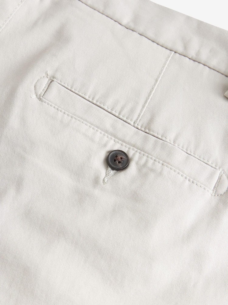 Light Stone & Vintage Blue 2 Pack Stretch Chino Shorts - Image 12 of 12