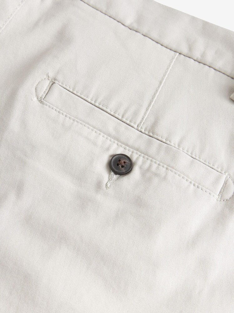 Light Stone & Vintage Blue 2 Pack Stretch Chino Shorts - Image 12 of 12 Light Stone & Vintage Blue 2 Pack Stretch Chino Shorts - Image 12 of 12