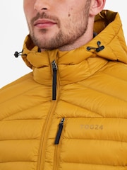 Tog 24 Yellow Drax Down Fill Hooded Jacket - Image 5 of 7