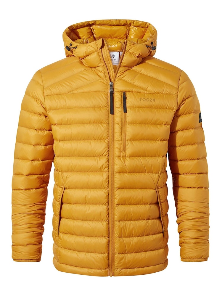 Tog 24 Yellow Drax Down Fill Hooded Jacket - Image 7 of 7