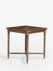 Nina Campbell Dark Oak Tedworth Side Table - Image 4 of 6