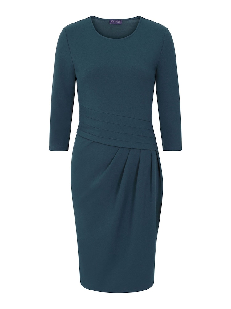 HotSquash Blue Pleat Waist Dress - Image 7 of 7