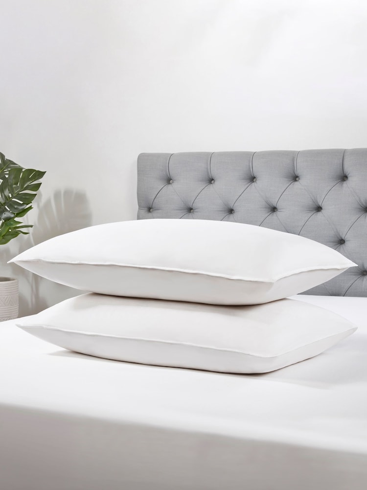 BHS Duck Feather Rich Pair of Pillows - Image 1 of 4