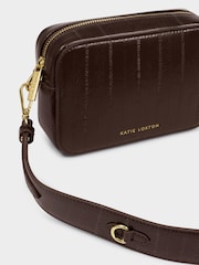 Katie Loxton Choclolate Brown Avery Leopard Small Cross-Body Bag - Image 2 of 4