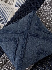 Nalu Nicole Scherzinger Blue Pono Cushion - Image 1 of 4