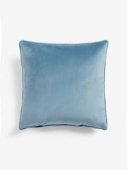 Pale Blue 43 x 43cm Matte Velvet Cushion - Image 6 of 6