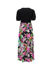 Pour Moi Black Annabelle Woven Dress - Image 4 of 4