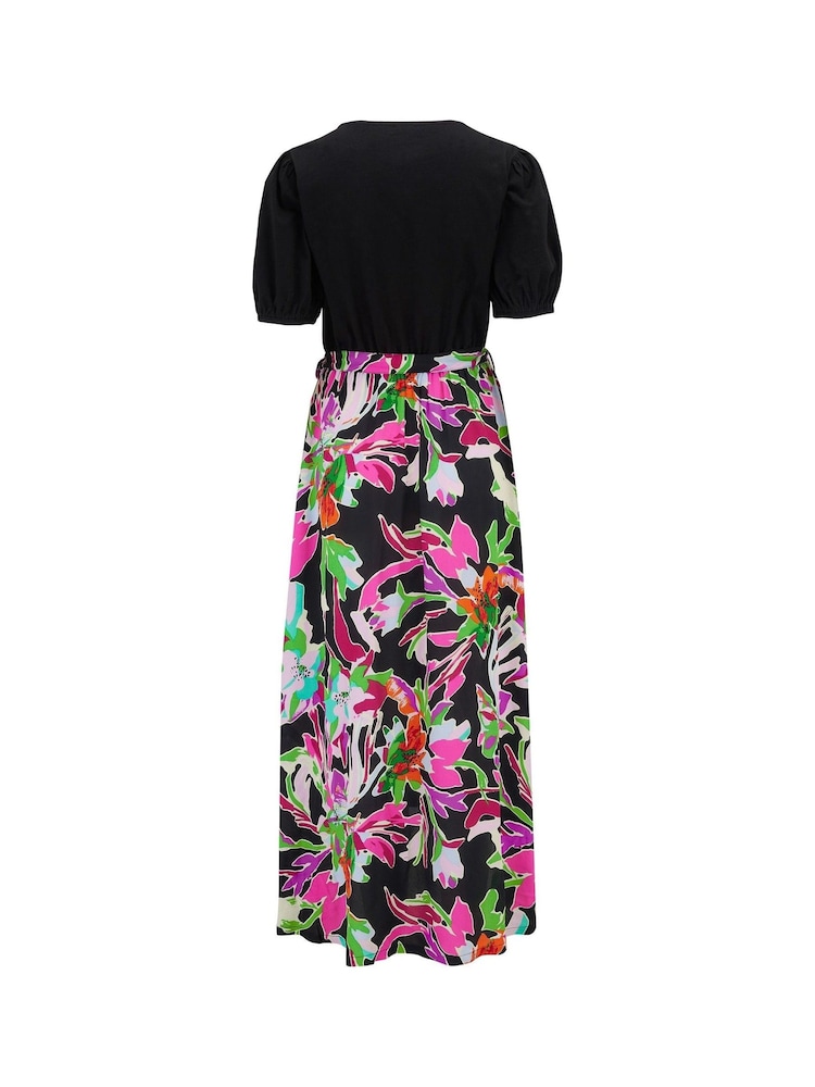 Pour Moi Black Annabelle Woven Dress - Image 4 of 4