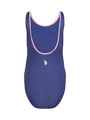 U.S. Polo Assn. Blue Sport Logo Swimsuit - Image 2 of 3