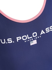 U.S. Polo Assn. Blue Sport Logo Swimsuit - Image 3 of 3