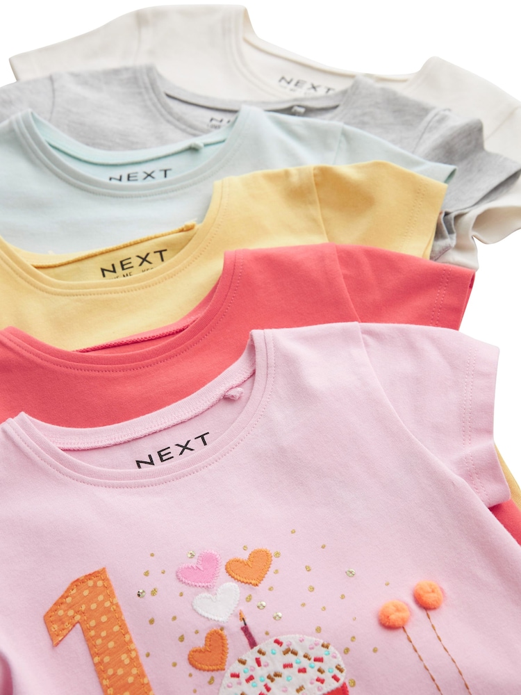 Character I Am Birthday 100% Cotton T-Shirt (12mths-8yrs) - Image 3 of 3