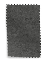 Monza Faux Leather Dark Grey Aiden Dining Bench - Image 6 of 7