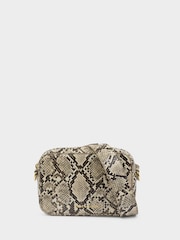 Katie Loxton White Snack Print Avery Leopard Small Cross-Body Bag - Image 1 of 5