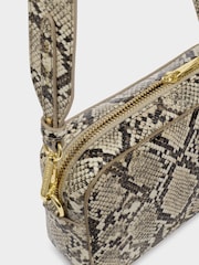 Katie Loxton White Snack Print Avery Leopard Small Cross-Body Bag - Image 4 of 5