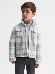 قميص علوي مربعات Titan من Reiss - صورة 1 من 6
