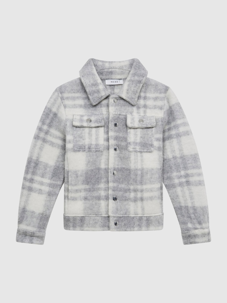 قميص علوي مربعات Titan من Reiss - صورة 2 من 6