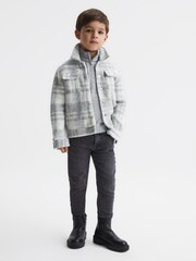 قميص علوي مربعات Titan من Reiss - صورة 3 من 6