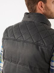 FatFace Grey Paignton Gilet - Image 5 of 6