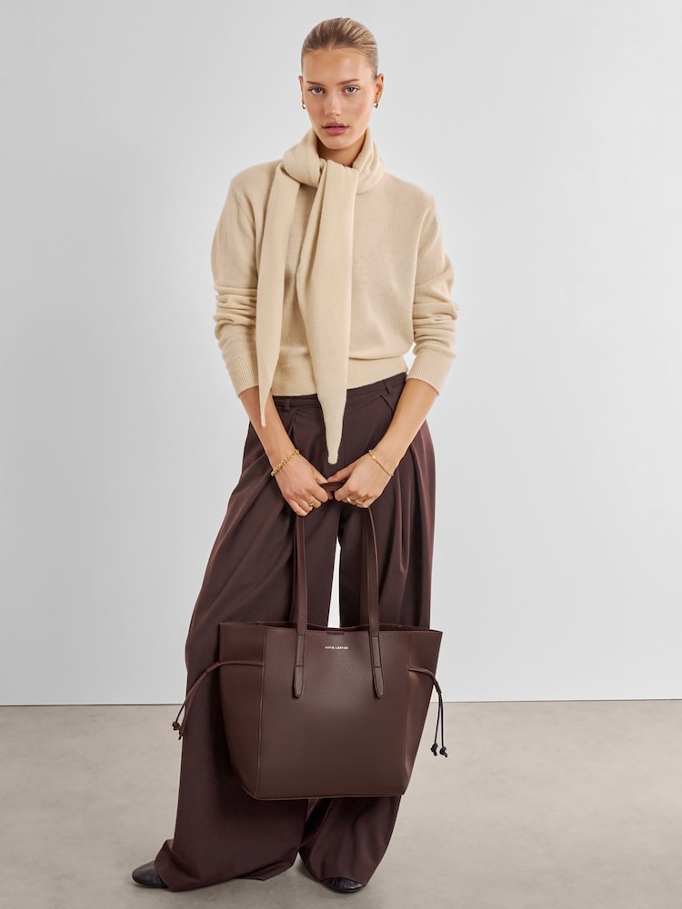 Katie Loxton Brown Ashley Tote Bag - Image 1 of 5