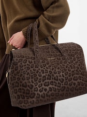 Katie Loxton Brown Leopard Print Milan Cabin Bag - Image 2 of 6