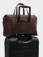 Katie Loxton Brown Leopard Print Milan Cabin Bag - Image 4 of 6