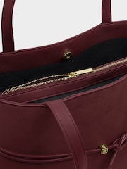 Katie Loxton Red Lori Tote Bag - Image 12 of 13