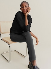 Grey Jersey Denim Leggings - Image 2 of 7