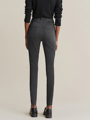 Grey Jersey Denim Leggings - Image 4 of 7