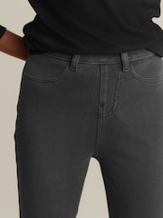 Grey Jersey Denim Leggings - Image 5 of 7