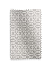 Grey Next Textured Mini Geometric Eyelet Lined Curtains - Image 5 of 5