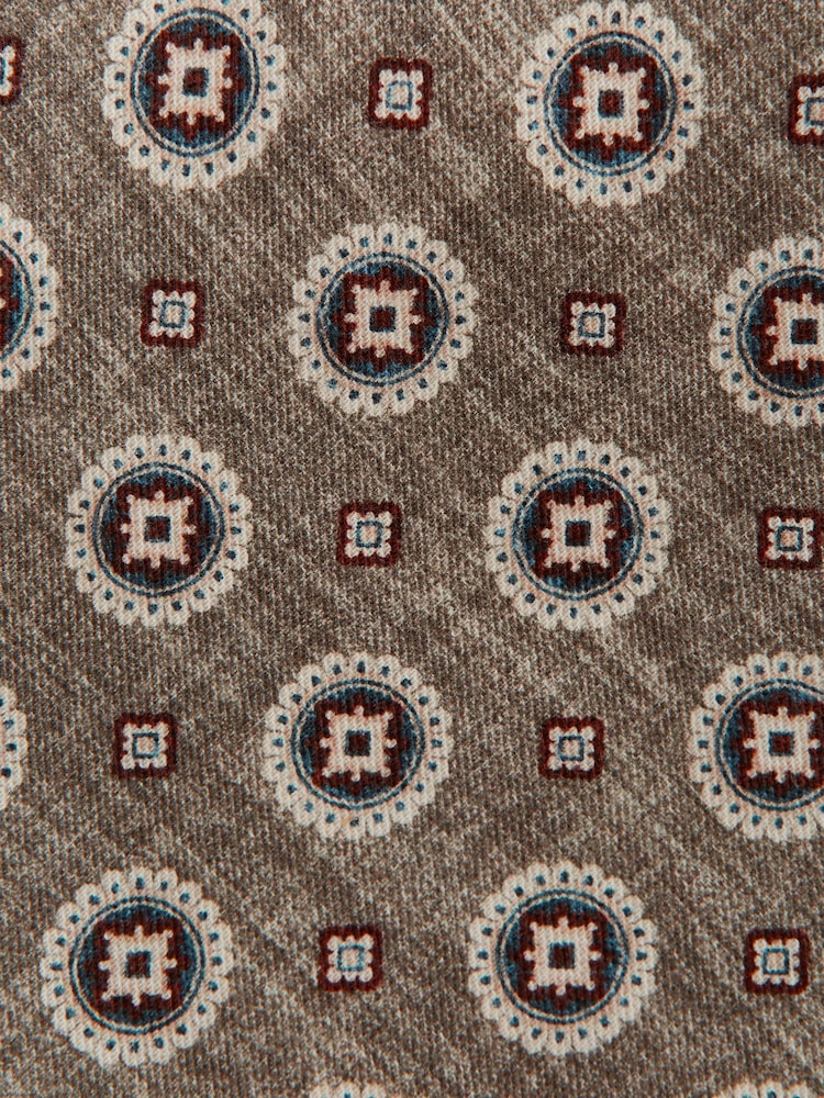 Reiss Grey Pluto Printed Tie - Image 5 of 5