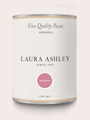 Laura Ashley Mulberry Eggshell 750ml Paint - Image 4 of 5