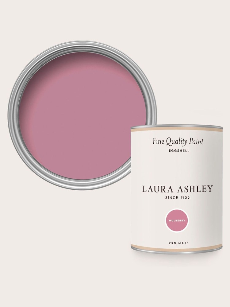 Laura Ashley Mulberry Eggshell 750ml Paint - Image 5 of 5 Laura Ashley Mulberry Eggshell 750ml Paint - Image 5 of 5