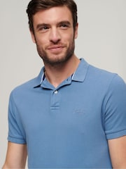 Superdry Blue Superdry Grey Retro Repeat T-Shirt - Image 3 of 7