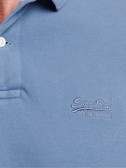 Superdry Blue Superdry Grey Retro Repeat T-Shirt - Image 4 of 7