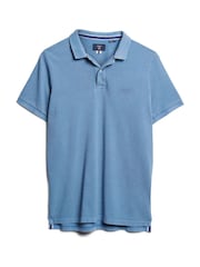 Superdry Blue Superdry Grey Retro Repeat T-Shirt - Image 5 of 7