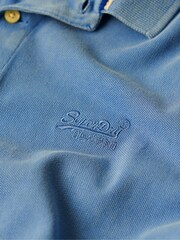 Superdry Blue Superdry Grey Retro Repeat T-Shirt - Image 6 of 7