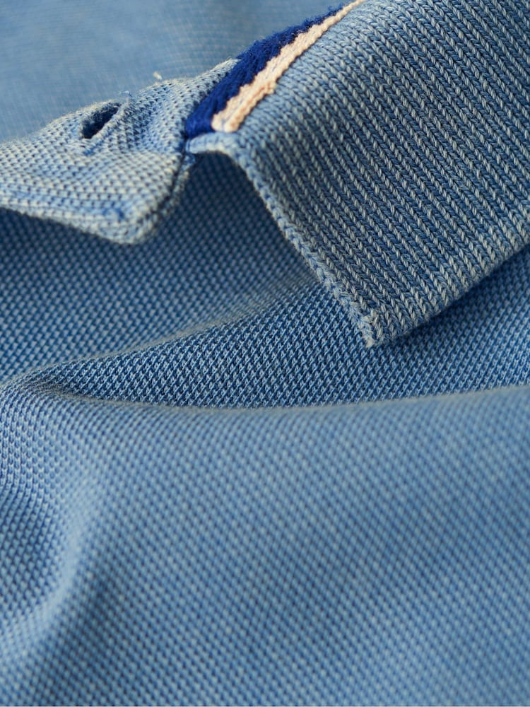 Superdry Blue Superdry Grey Retro Repeat T-Shirt - Image 7 of 7