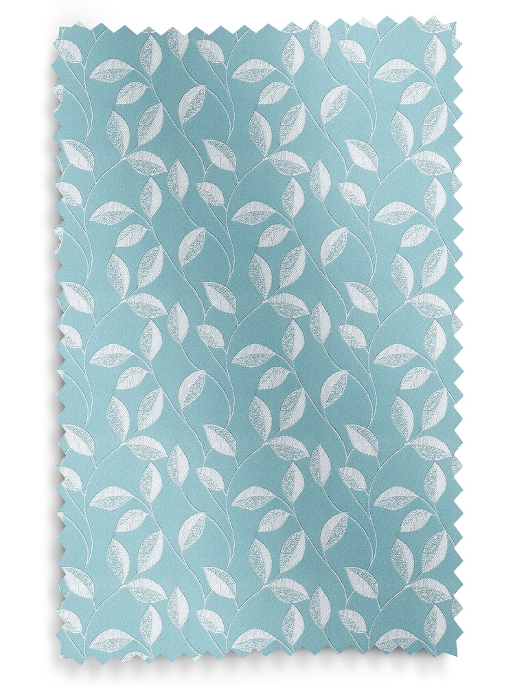 Teal Blue Mallix Made To Measure Roman Blinds - Image 6 of 6