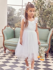 Ivory Tulle Bridesmaid Dress (3-16yrs) - Image 1 of 4