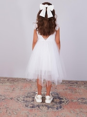 Ivory Tulle Bridesmaid Dress (3-16yrs) - Image 2 of 4