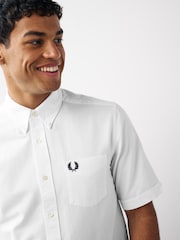 Fred Perry SS Oxford Shirt - Image 4 of 7